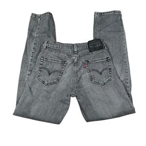 Men's Levi's 511 Slim Fit‎ Gray Jeans – W29 L32 (Fits a W28) Casual Basic Pants